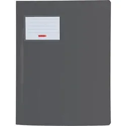 BRUNNEN Schnellhefter DIN A4 Polypropylen (PP) schwarz transluzent