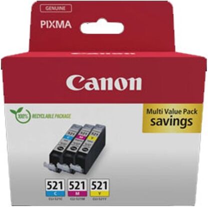 Canon Pack CLI-521 (C+M+Y)