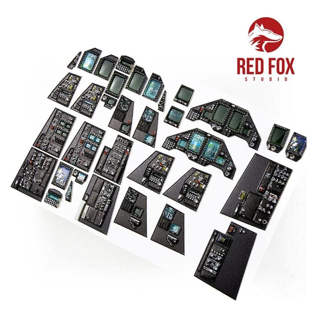 Red Fox 1/32 F-16F Block 60 Fighting Falcon (for Academy kit) (RFSQS-32122)