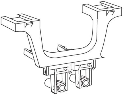 Mepa Umlenkarm Betätigung A12/A21 590908