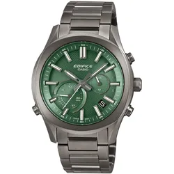 Casio EQB-1300DC-3AEF Edifice Herrenuhr Solar Chrono Grau/Grün