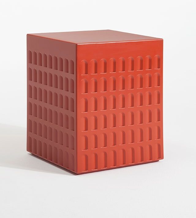Kartell Eur Hocker (rot) rot