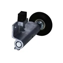 Hörmann N80 Rollenhalter mit Rolle und Kugellager - Von innen gesehen Rechts
