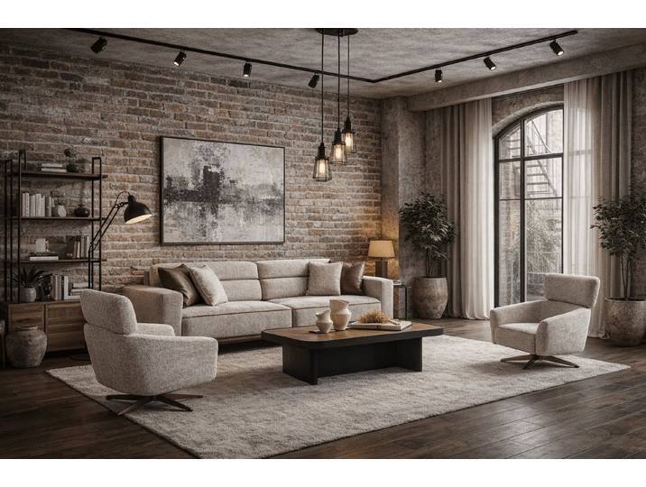 JVmoebel Sitzgruppe 3+1+1 im modernen Stil mit elegantem Design, (3-tlg)