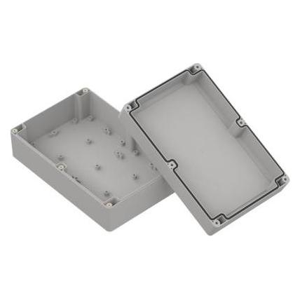 RS PRO Polycarbonat Universal-Gehäuse Hellgrau Auss (ZP210.140.75SJ TM PC)