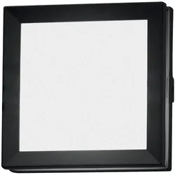 Elstead Lighting, Gartenbeleuchtung, Egil LED Aussen-Wandleuchte GX53 eckig Graphit IP54 (720 lm, GX53, IP54)