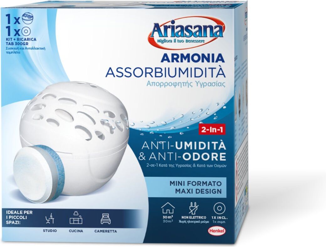 Assorbiumidità Ariasana 2025893 2 in 1
