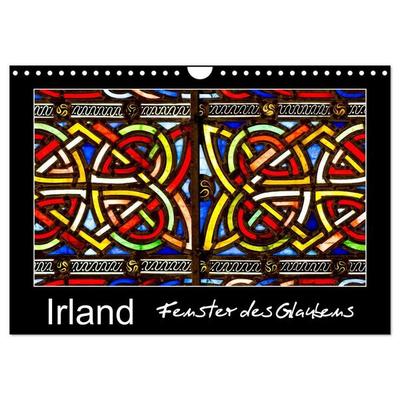 IRLAND - Fenster des Glaubens (Wandkalender 2027 DIN A4 quer), CALVENDO Monatskalender