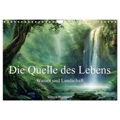 Quelle des Lebens - Wasser und Landschaft (Wandkalender 2027 DIN A4 quer), CALVENDO Monatskalender