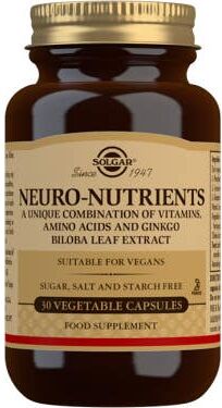 Solgar Neuro Nutrientes 30 caps