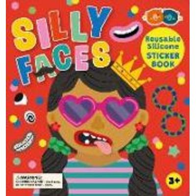 Silicone Sticker Book - Silly Faces, Gebundene Ausgabe von , Buddy and Barney Ltd, 978-1-912544-89-9