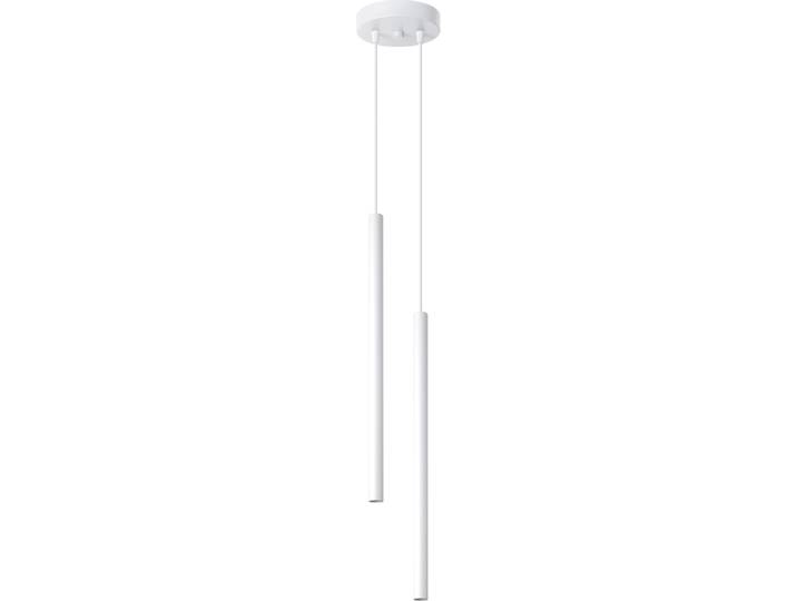 Lampe suspendue PASTELO 2 blanc 2xG9 8W acier 118x15x15cm Sollux Lighting