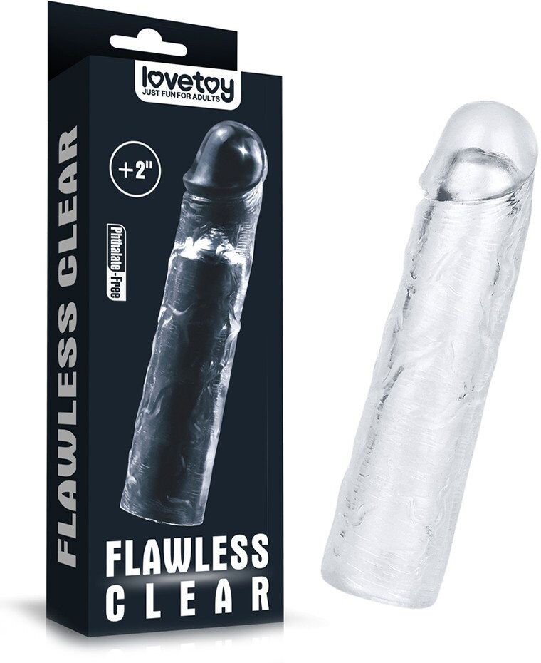 Lovetoy Gaine transparente + 5 cm