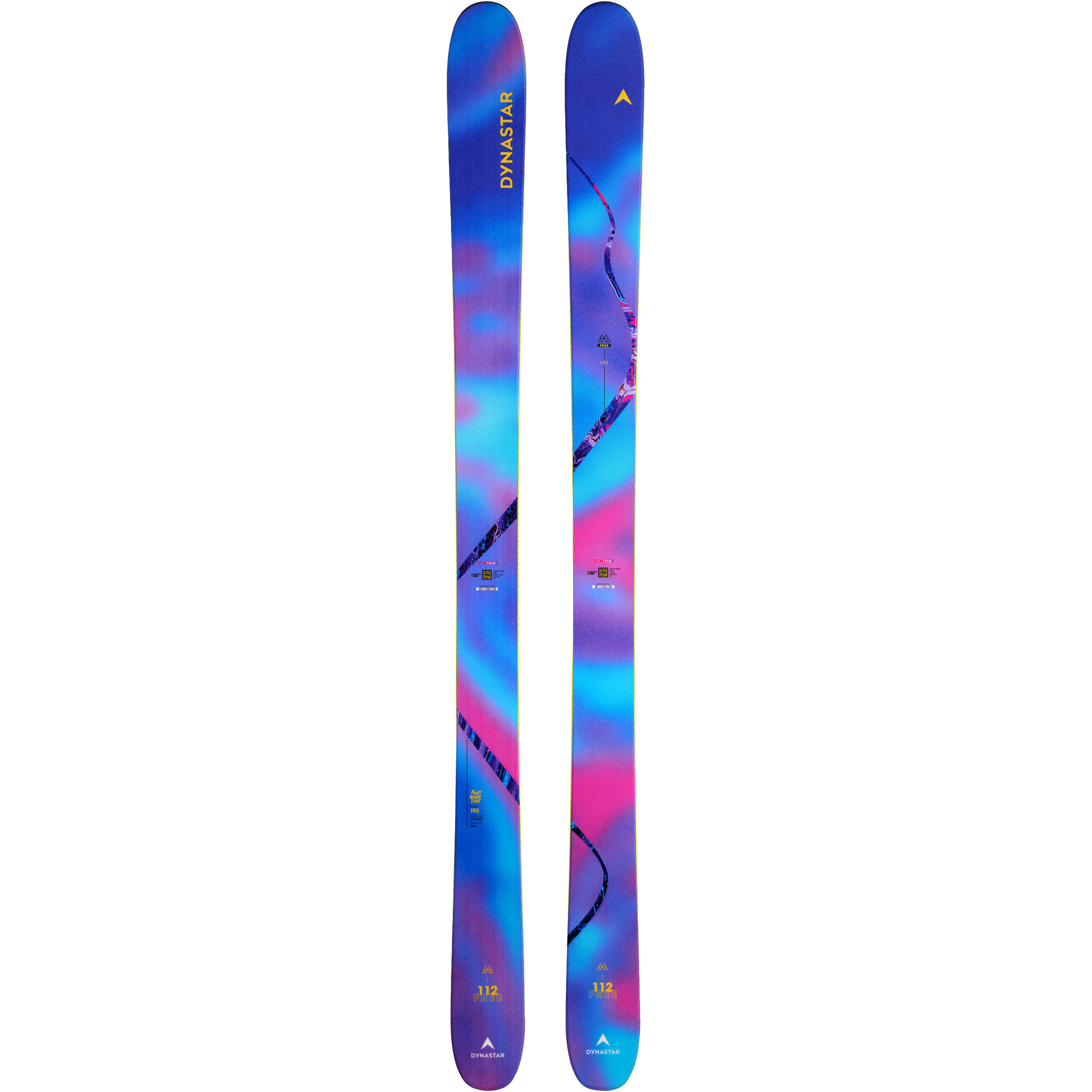 Dynastar M-Free 112 F-Team Open Freerideski 26/27 Ski blau Größe 183 cm Freeride