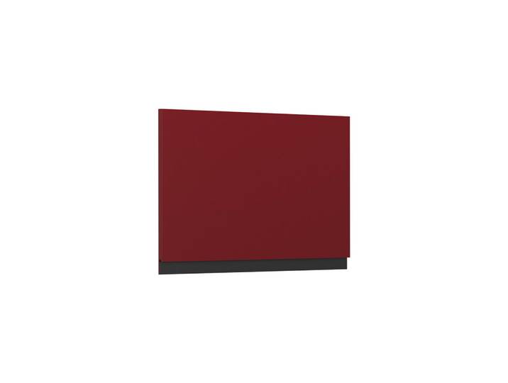 Vicco Küchenfront R-Line Rot 59.6 x 36 cm Möbelfront für den flachen Hängeschrank, Rechteckig, 59.6x39x1.6 cm, Küchen, Küchenmöbel, Küchenschränke, Küchenoberschränke