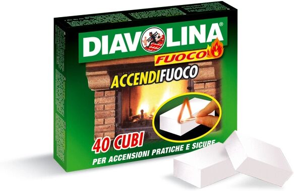 DIAVOLINA ACCENDIFUOCO 40 CUBI