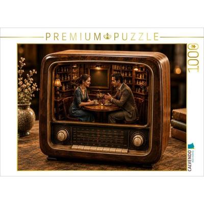 CALVENDO Puzzle Gesprache auf alter Wellenlange | 1000 Teile Lege-Größe 64x48cm Foto-Puzzle für glückliche Stunden