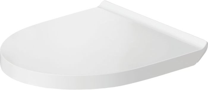 Duravit No. 1 WC-Sitz 0021390000 mit Absenkautomatik, Scharniere Edelstahl, weiß