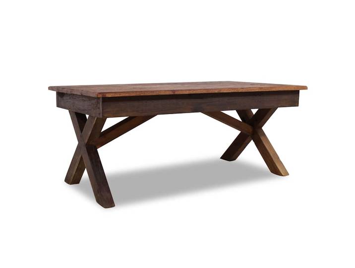 vidaXL Couchtisch Gemischtes Altholz 110x60x45 cm