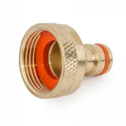 Hahnanschluß Hahnstück Innengewinde 1" Messing BRADAS BR-2197