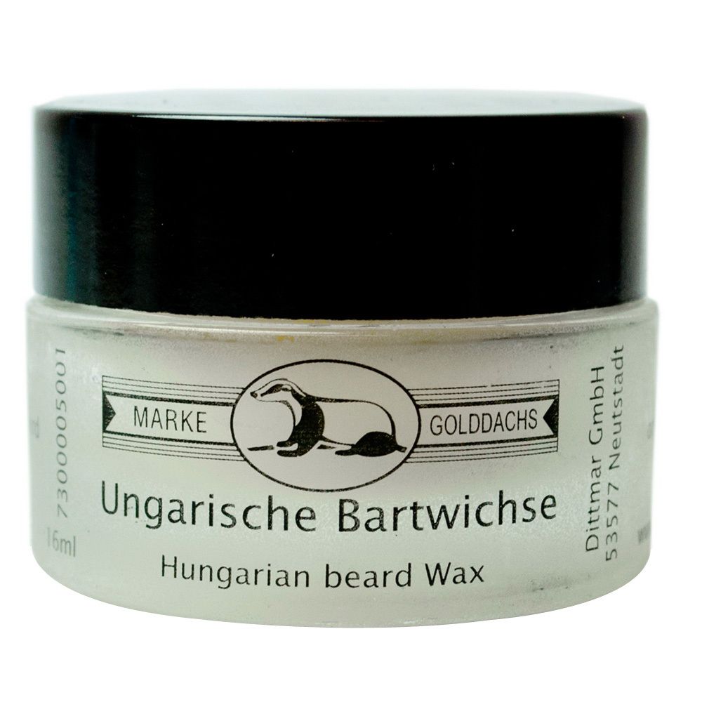 Bartwichse ung.in der Glasdose Golddachs 16 ml Creme