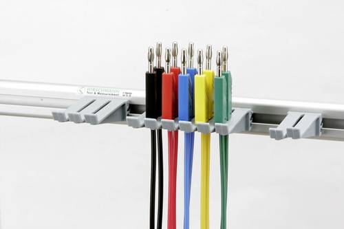 Hirschmann Test & Measurement PMS 4LMLH Messleitungs-Set Lamellenstecker 4mm Lamellenstecker 4mm 1.00m Schwarz, Rot, Blau, Gelb