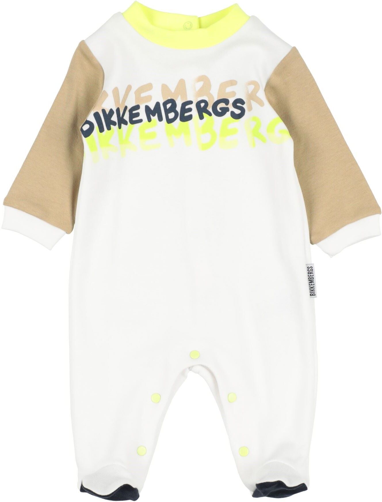 Bikkembergs Pelele y peto de bebé Niño Blanco 9 Niño