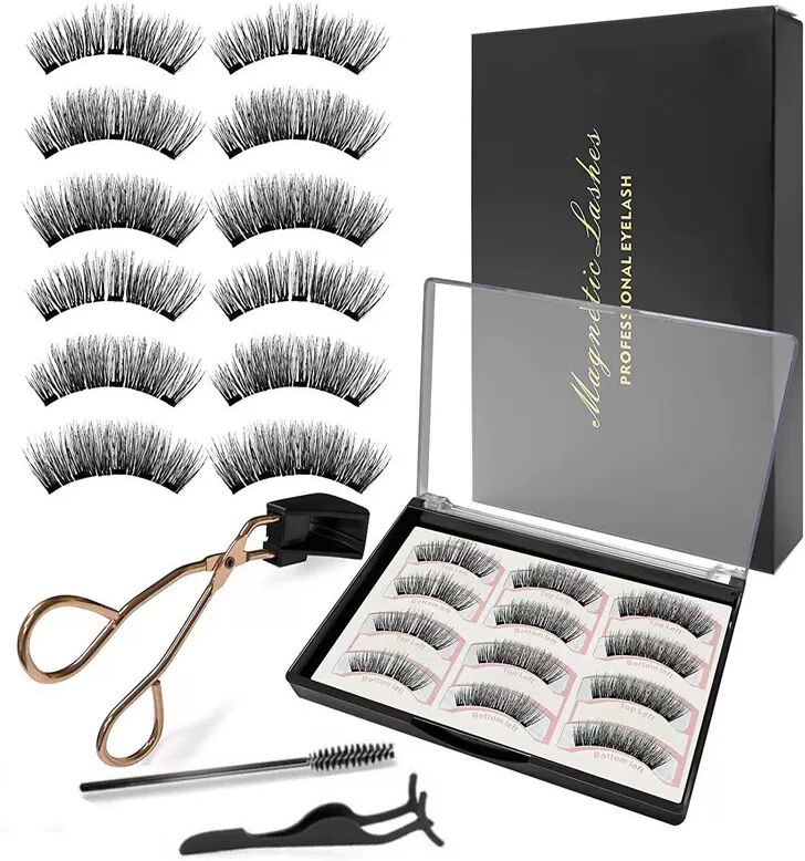 INF Faux Cils Magnétiques avec Recourbe-Cils