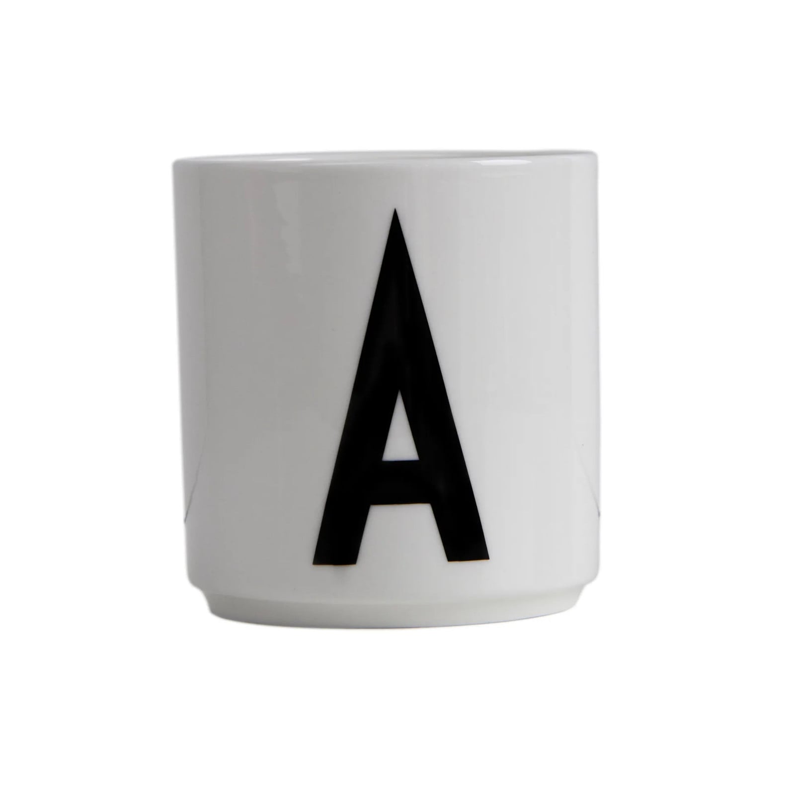 Design Letters Beker A wit keramiek