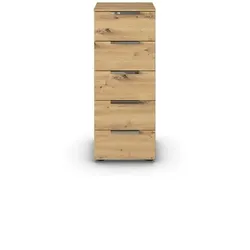 Kommode Flipp Holzoptik Braun Eiche