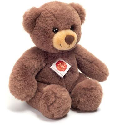 Teddy Hermann 91368 - Teddy schokobraun, Teddybär, Plüschtier, Stofftier, 30 cm