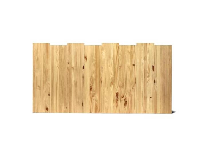 Raw Wood - Kopfteil Bett 170 und 180 cm King Size - Nordisches Kopfteil aus Massivholz – Handgefertigt in Spanien - Haku Oak
