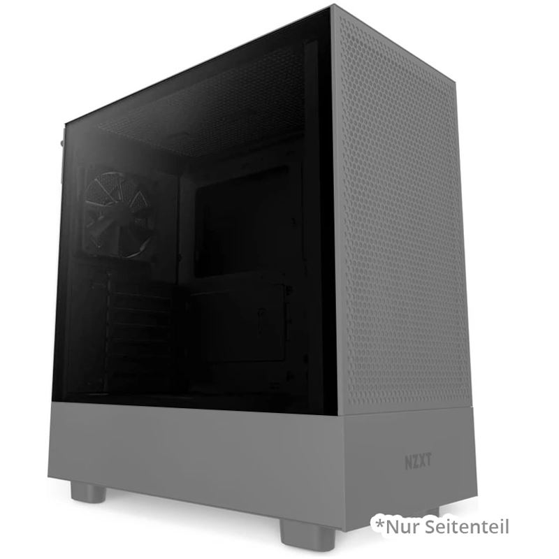 NZXT Ersatzteil schwarz bulk links Glasseitenteil für H5 Series (2022) (PM-CAN1022-00B)