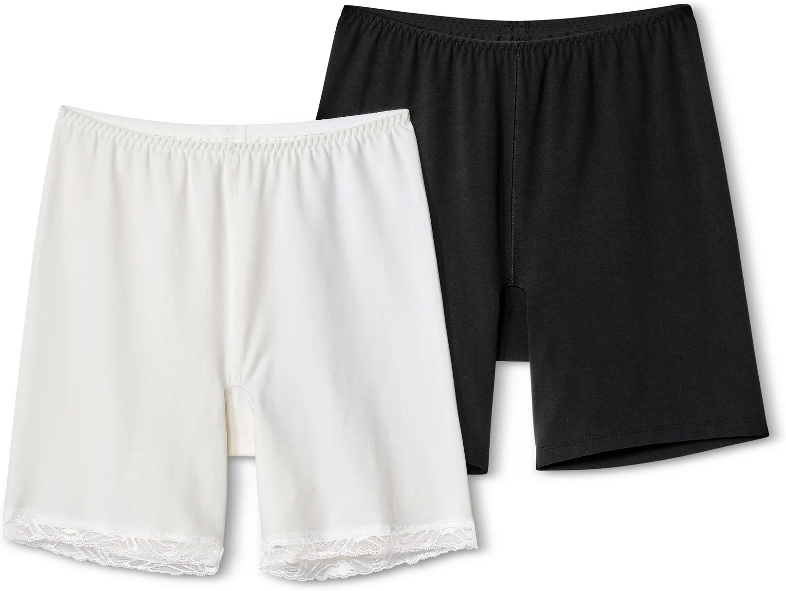 Tchibo - 2 Radler-Shorts - Damen - Gr. XXL - schwarz