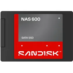 Sandisk NAS 600 2.5" SATA SSD 2TB (2000 GB, 2.5"), SSD