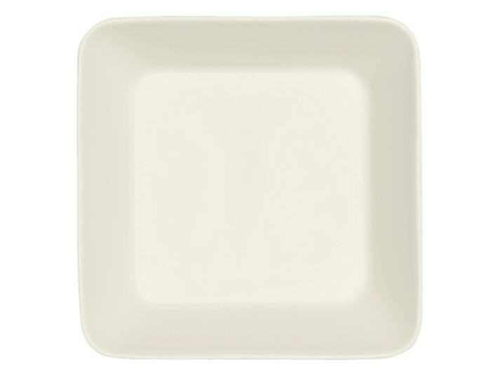 Iittala Assiette carrée Teema blanche blanc