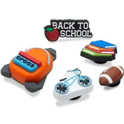 CROCS Accessoire Back to School 5 Pack, Größe ONE SIZE in Bunt Bunt
