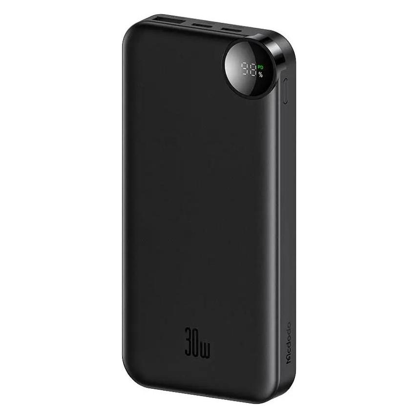 Mcdodo - Power Bank (MC-3850) - USB-C Port, 10000mAh, 30W, LED Display - Black (10000 mAh, 30 W) (62486746)