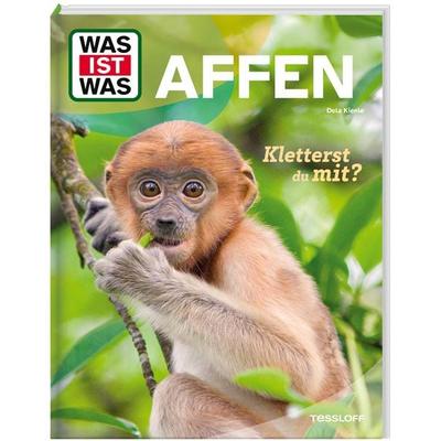 WAS IST WAS Affen. Kletterst du mit?, Gebundene Ausgabe von Dela Kienle, Tessloff Verlag Ragnar Tessloff GmbH & Co. KG, 978-3-7886-8215-6