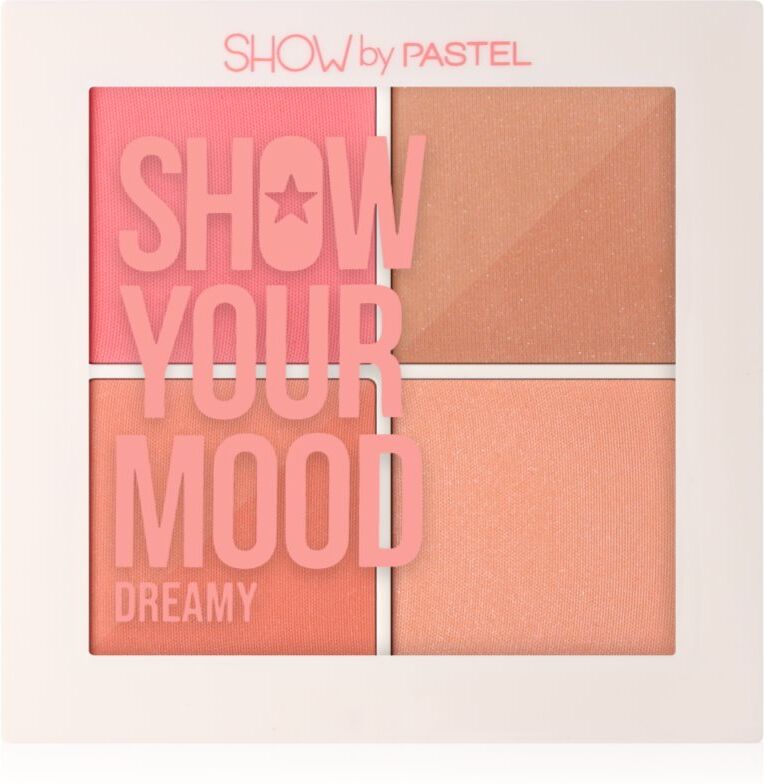 Pastel Show Your Mood blusher palette shade Dreamy 4x4.3 g