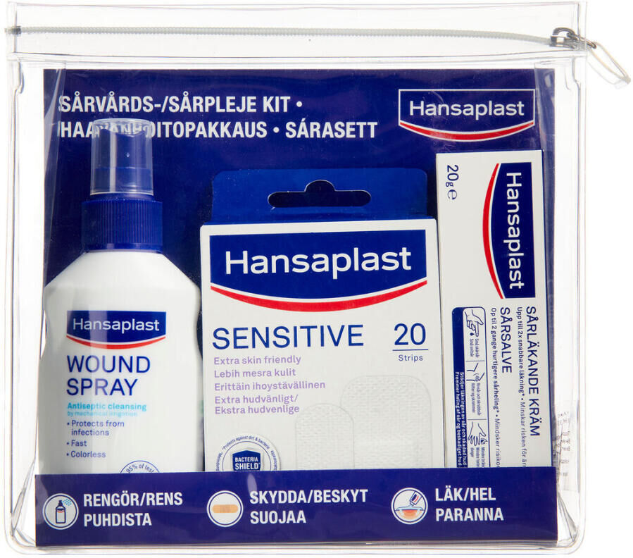 Hansaplast Sårpleje Kit Medicinsk udstyr 100 ml