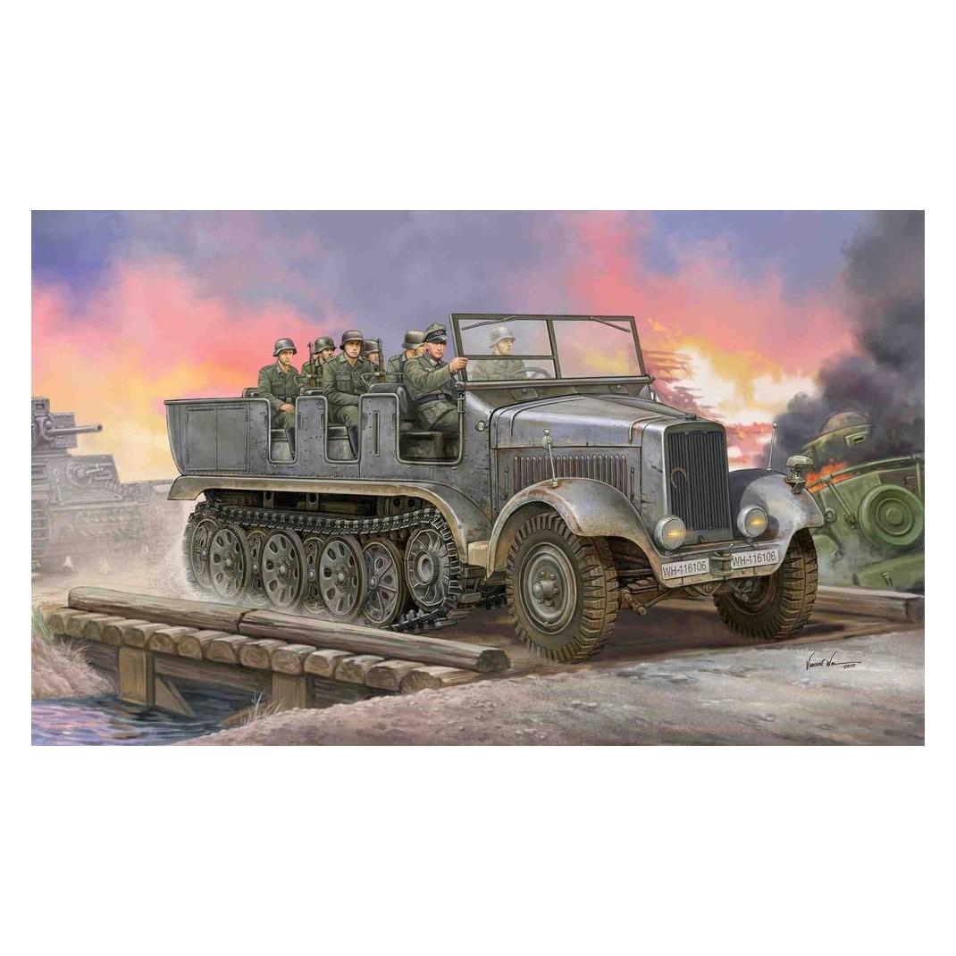 Trumpeter German Sd.Kfz.6 Halbkettenzugm. Artill. (05531)