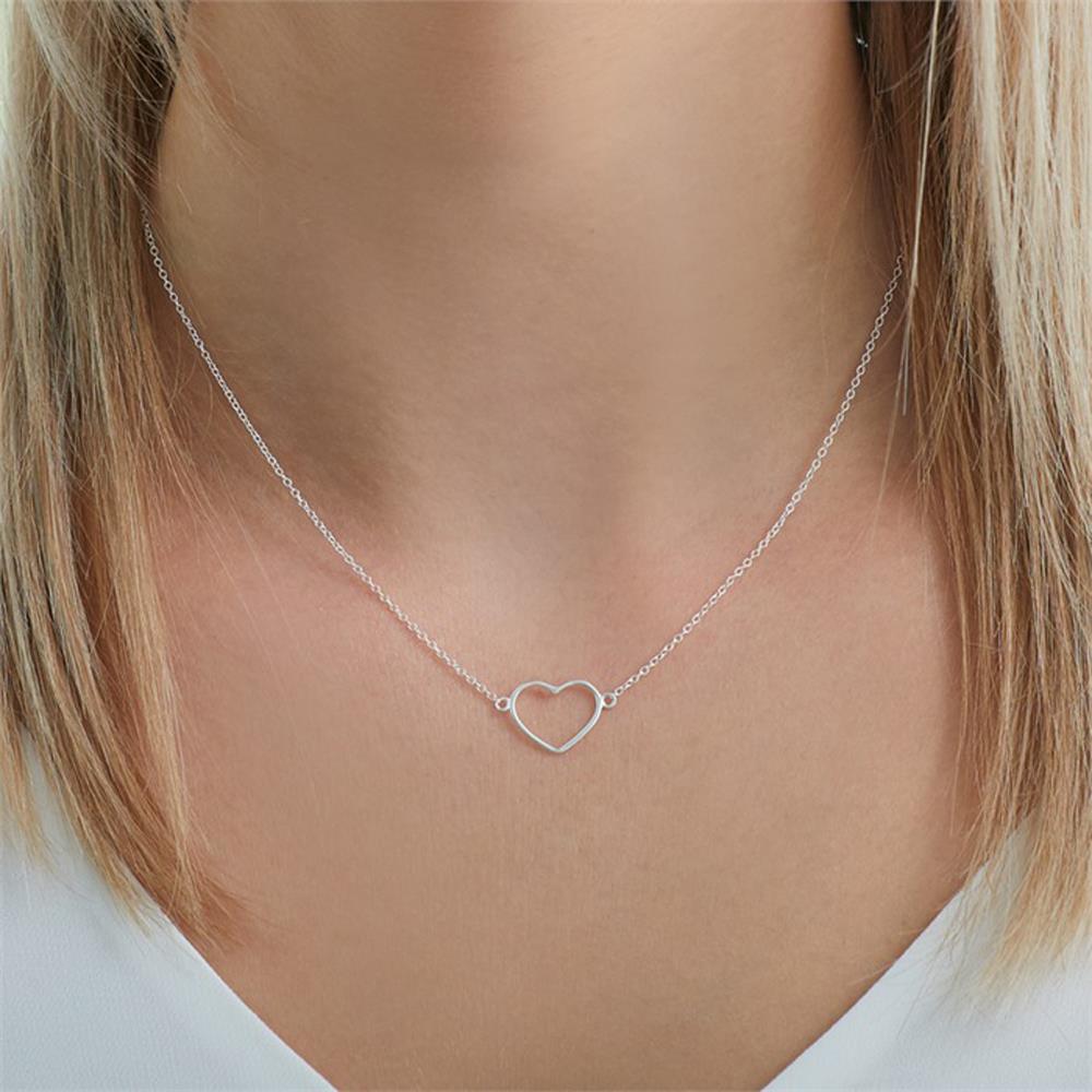 Unique Kette Herz aus Sterlingsilber silber