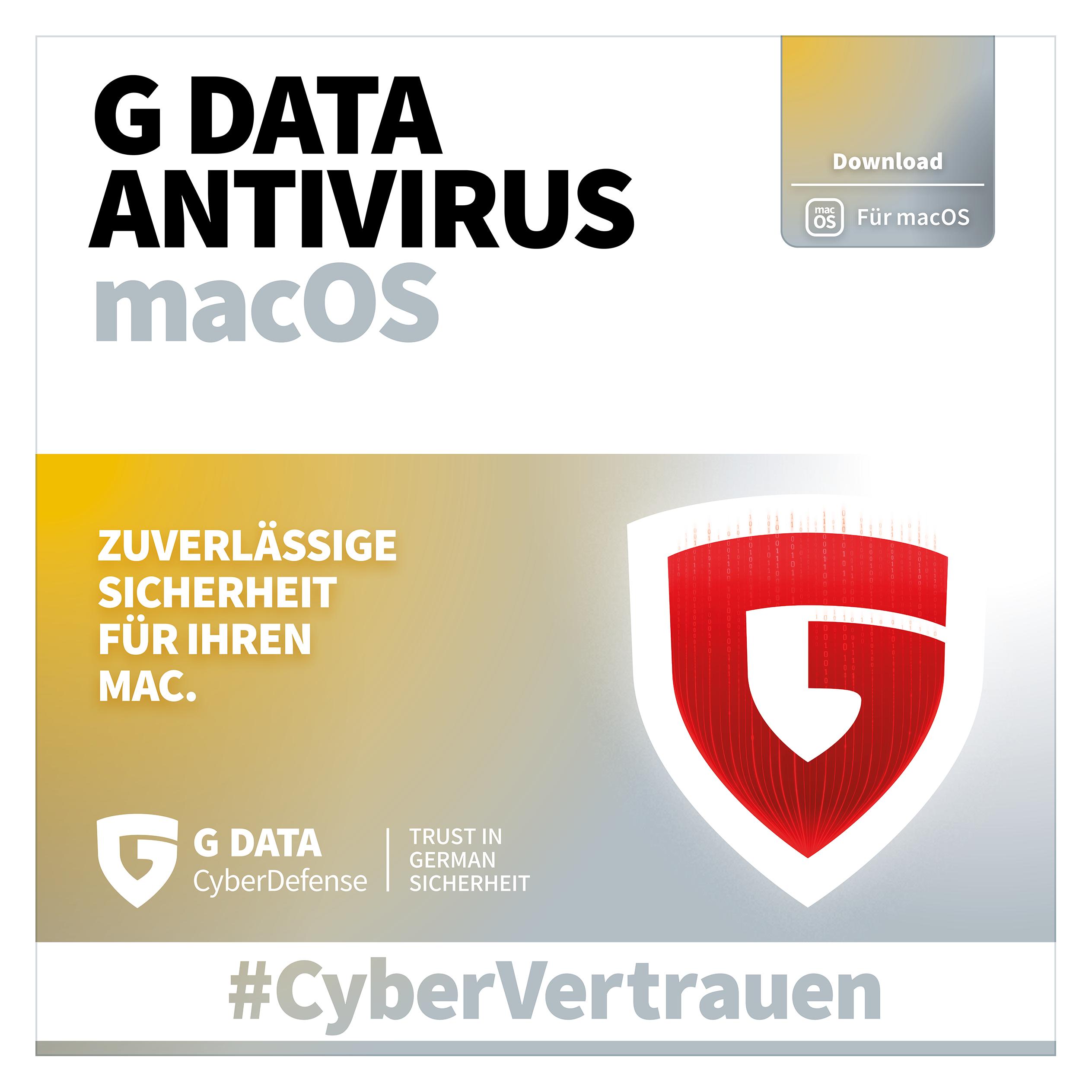 Gdata Antivirus (1 User, 1 Geräte/User, 12 Monate) (C2004ESD12001)