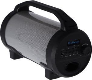 BigBen iDance draagbare partybox Cyclone 400, Bluetooth, 50 Watt, FM-radio, MP3, audio-ingang, USB, zwart