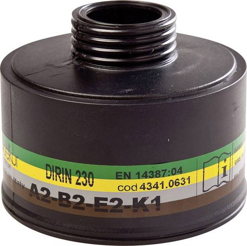 EKASTU Sekur 422 760 Mehrbereichsfilter DIRIN 230 A2B2E2K1 Filterklasse/Schutzstufe: A2B2E2K1 1St.