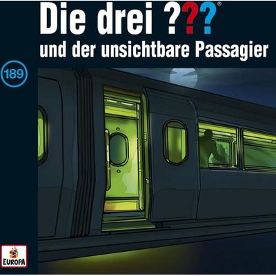Die drei ??? 189 und der unsichtbare Passagier (Fragezeichen) - , CD, 0889853587926