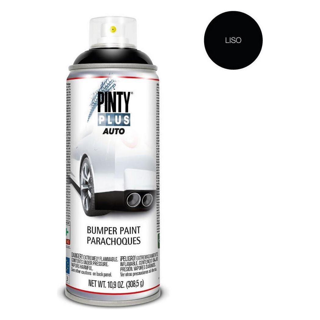 Pinty Plus Spray paint auto 520 cc smooth bumper bl104 black (45263417)