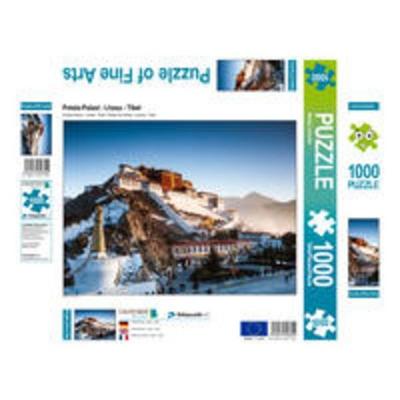 CALVENDO Puzzle Potala-Palast - Lhasa - Tibet 1000 Teile Puzzle quer | 1000 Teile Lege-Größe 64 × 48 cm Foto-Puzzle für glückliche Stunden
