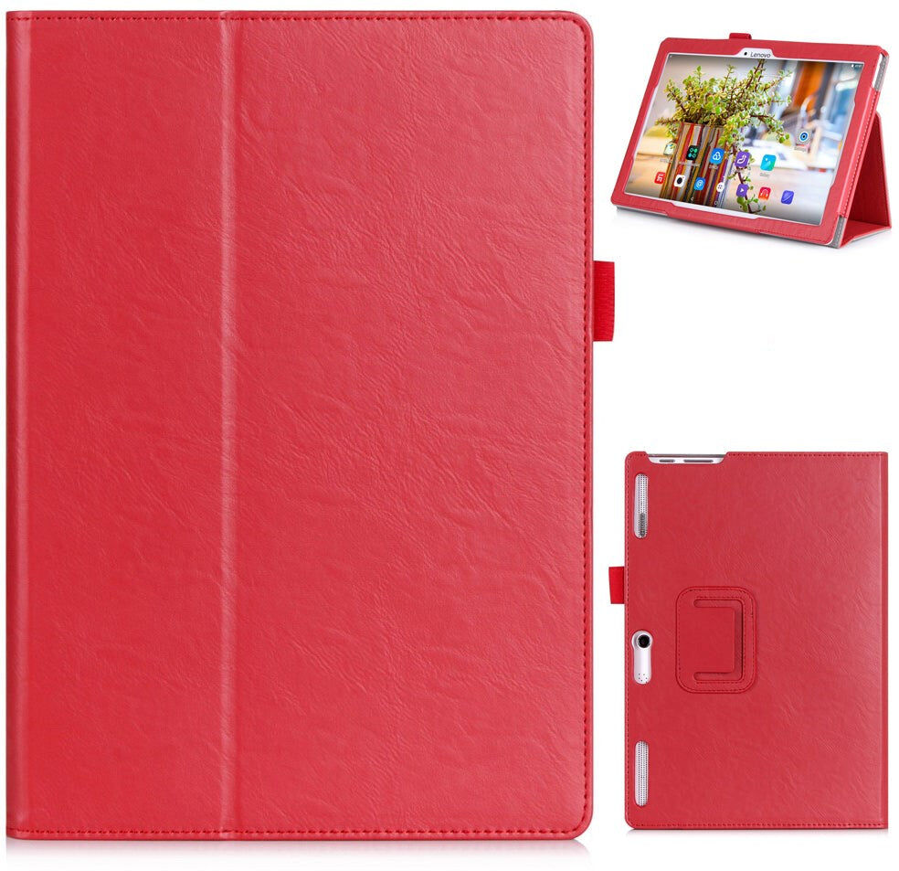 TABLETCOVERS.DK Lenovo Tab 10 (X103F) / Lenovo Tab3 10 Multifunktionel Business Case Rød